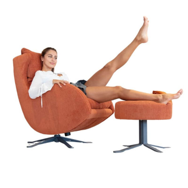 Lenny Contemporary Swivel chair from Fama