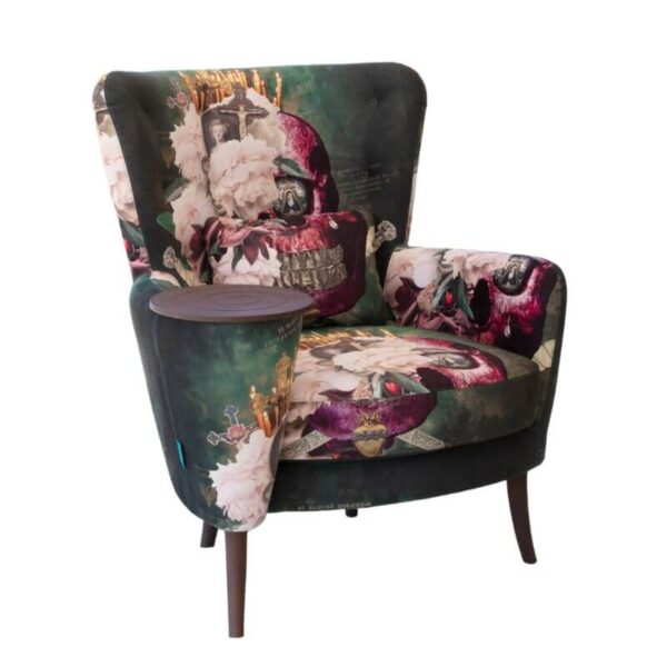 Christie Armchair with Table from Fama