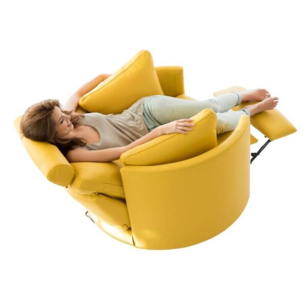 Moon Chair Leather - Rocking, Swivel, Recliner Chair