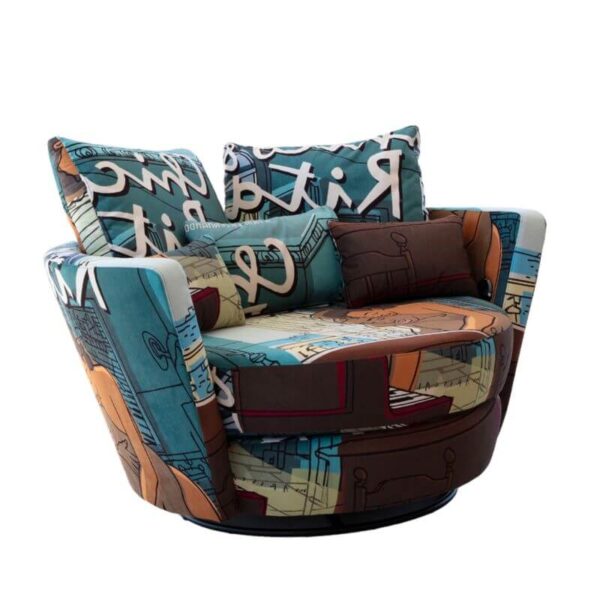 MyNest Swivel Snuggle Chair From Fama