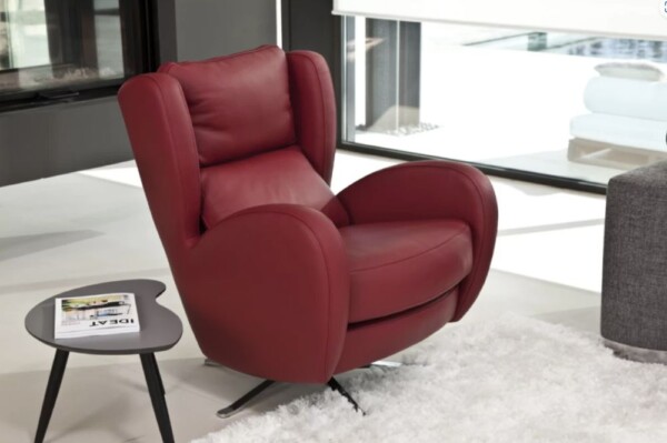 Romeo Leather Chair from Fama