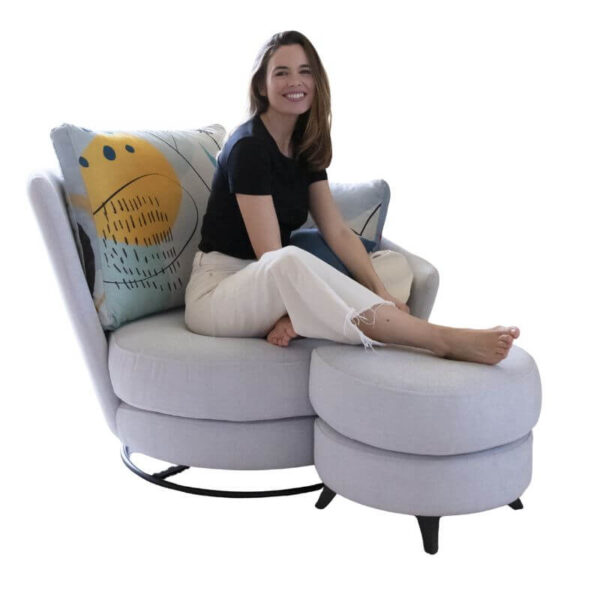 Roxane - Modern Swivel Armchair
