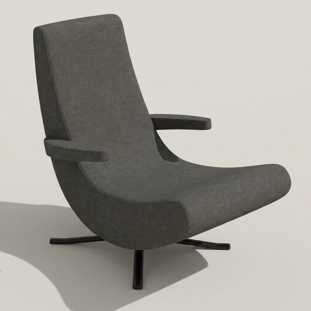 Swing Chair Dark Tones