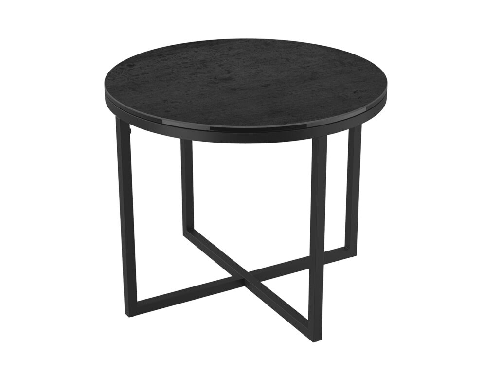 Talia Side Table - Titanium Ceramic