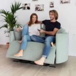 Moonrise XL fabric 2 seater From Fama