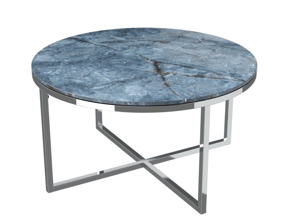 Talia Coffee Table Blue Onyx Marble