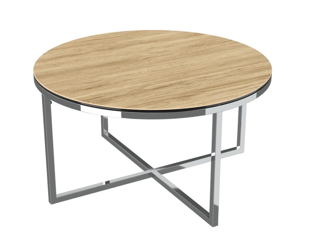 Talia Coffee Table Clear Oak