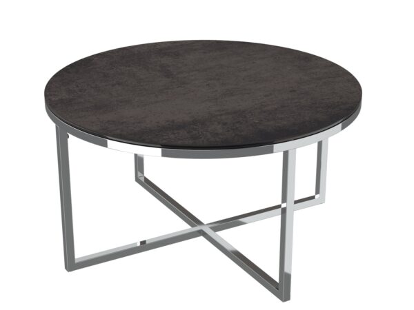 Talia Coffee Table Steel Ceramic