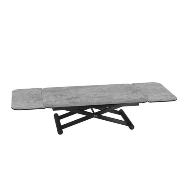 Enora Coffee Dining Table - Silver