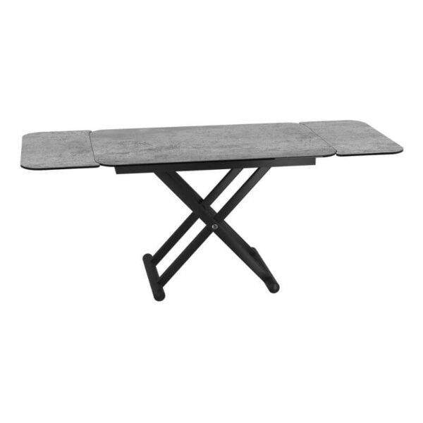 Enora Coffee Dining Table - Silver