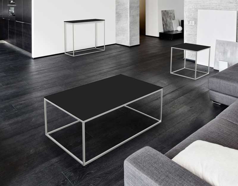 Julia coffee table from Akante - Lacquered Black