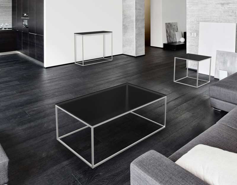 Julia coffee table from Akante - Tinted Grey