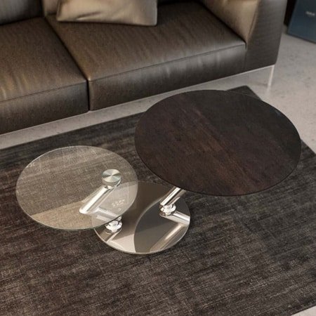 Omega coffee table from Akante Steel ceramics