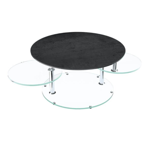 Round Coffee Table - Titanium