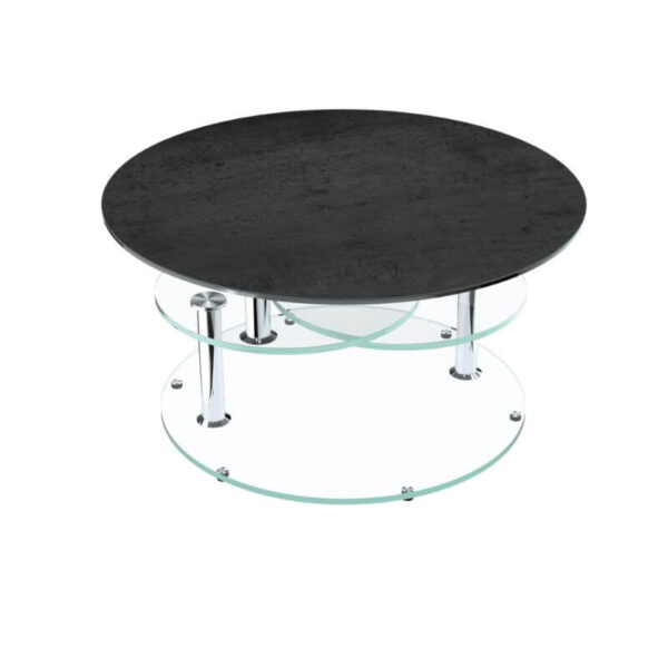 Round Coffee Table - Titanium