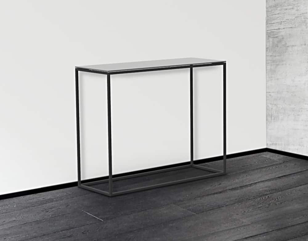 Julia ST180 Console Table - Lacquered Grey