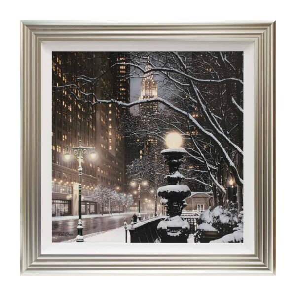 City Lights NYC Framed Print from Complete Colour