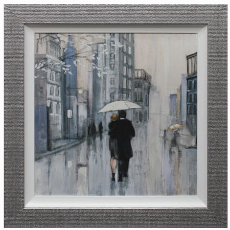 Strolling through New York II framed print from Complete Colour