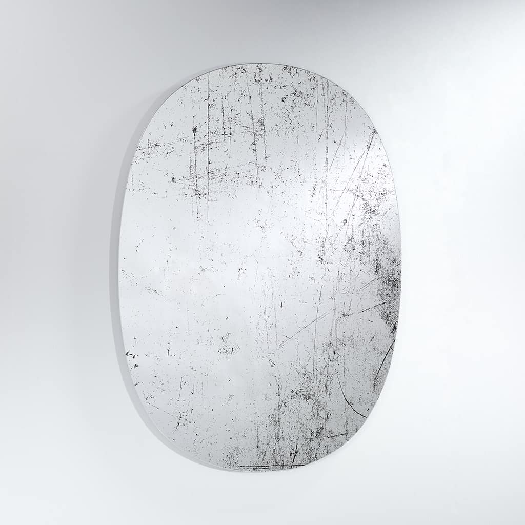 Grunge mirror from Deknudt