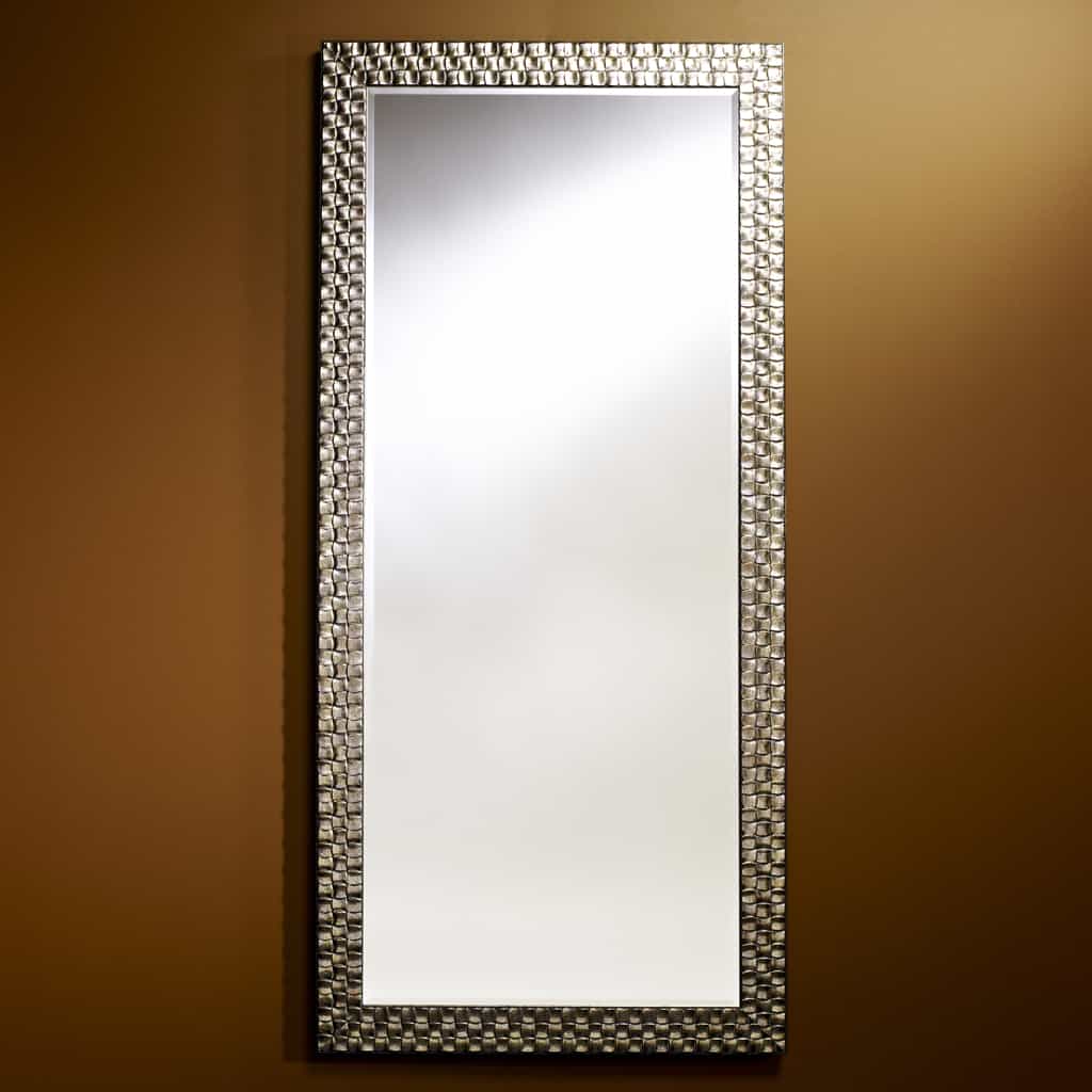 Almeria Silver XL Mirror from Deknudt