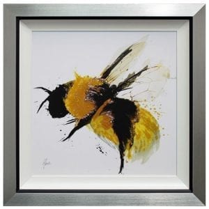 Scruffy Bumblebee II with Liquid Art from Complete Colour