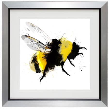 Scruffy Bumblebee III framed print from Complete Colour