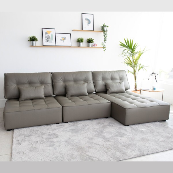 Arianne Leather Sofa Range From Fama - Design Your Own Bespoke Sofa