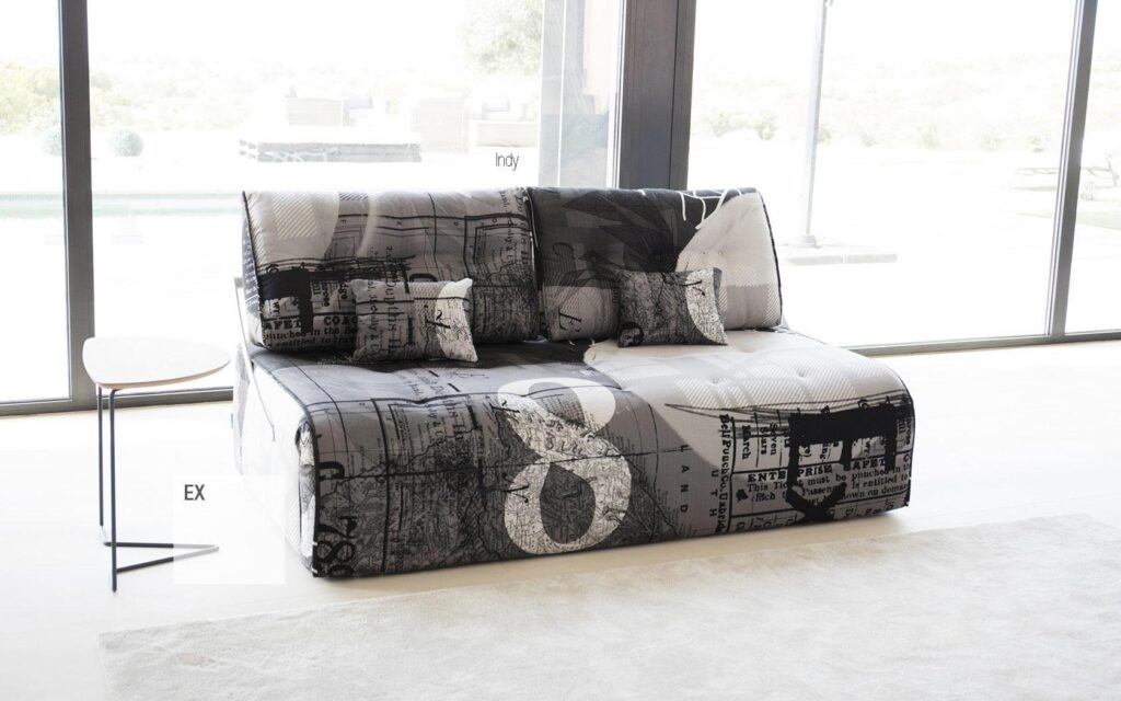 Indy 3BR - 3 Seater Sofa Bed With Straight Arms - Fama - Image 9