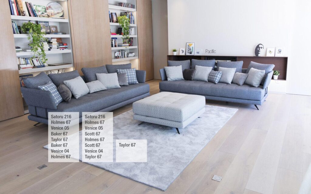 Pacific BL1+AZ1 Corner Sofa from Fama (253cm x 301cm) - Image 7