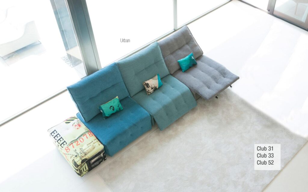 Urban A+A+C+A+D Corner Sofa with optional electric recliners from Fama (285cm x 285cm) - Image 3