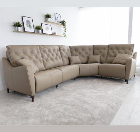 Avalon leather sofa from Fama