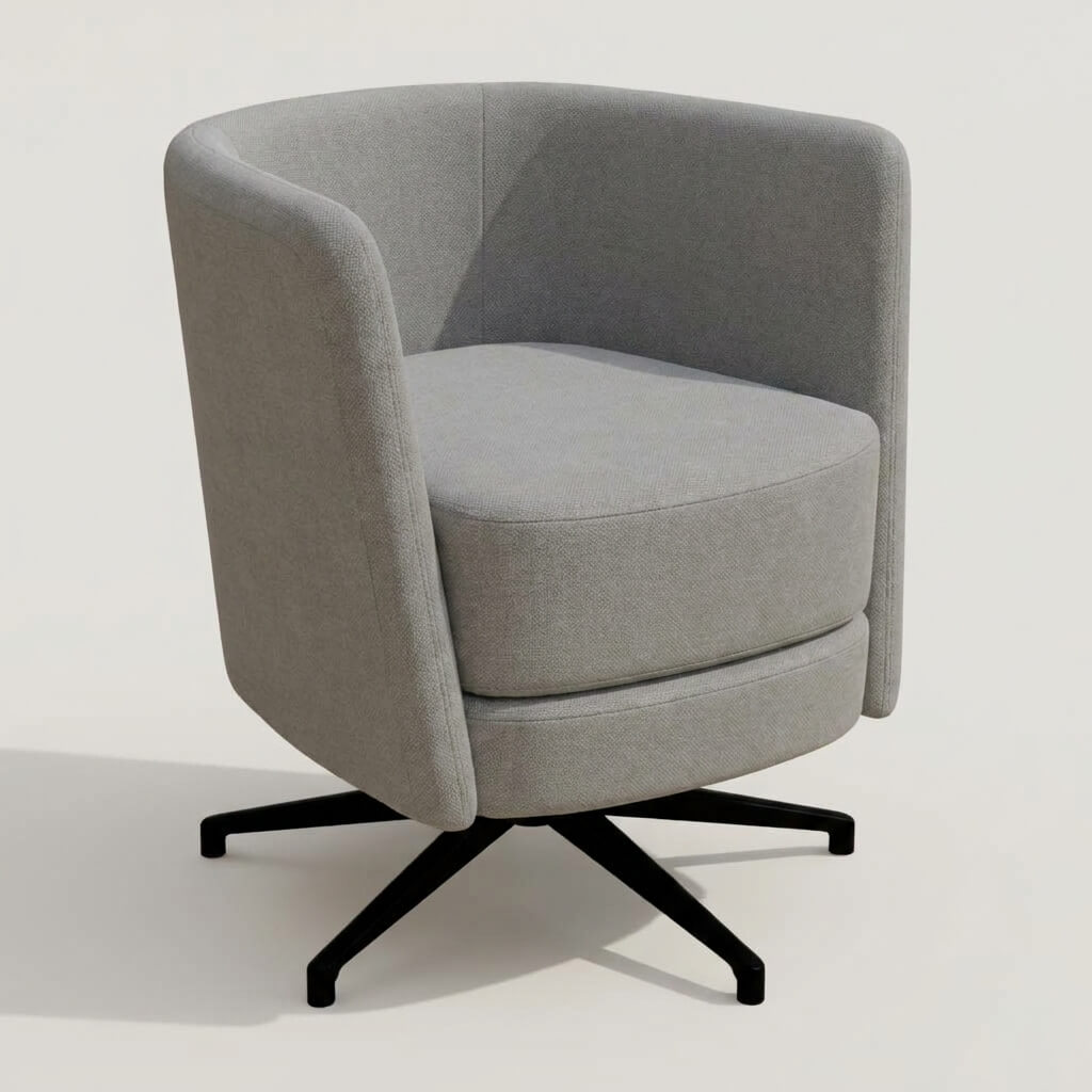 Peque Swivel Chair Neutral