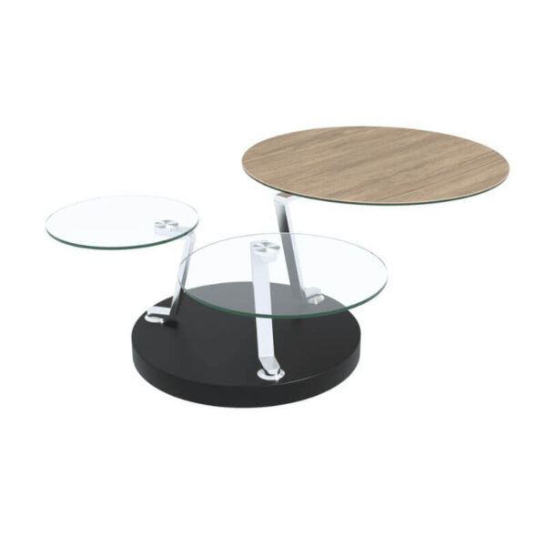 Cadran Coffee Table - Clear Oak
