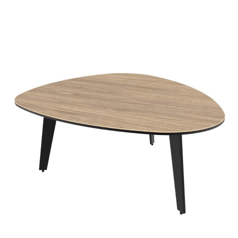 Galet Coffee Table - Clear Oak