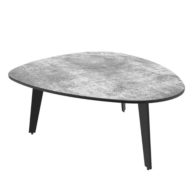 Galet Coffee Table - Silver