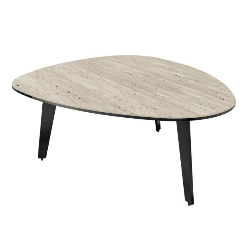 Galet Coffee Table - Travertine