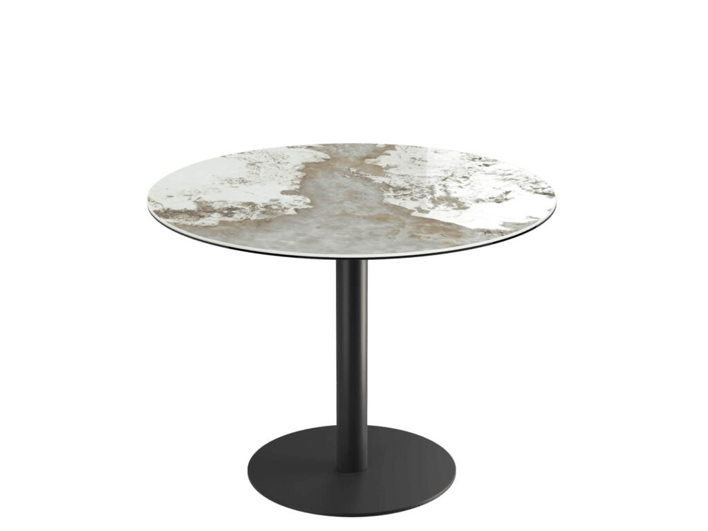 Orlando black base - Calcatta Marble top