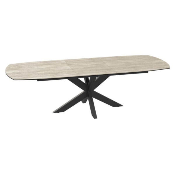 Phoenix extending dining table - Travertine