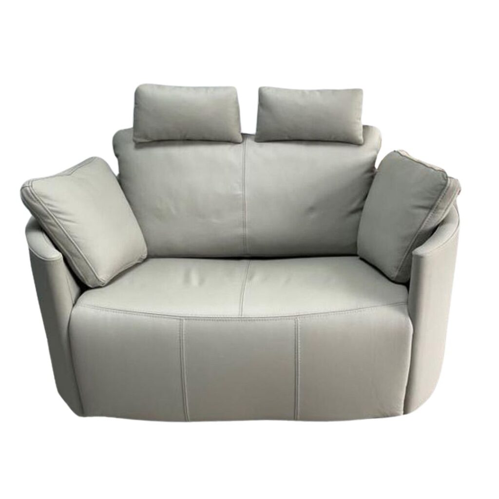 Moonrise XL Leather rocking recliner sofa