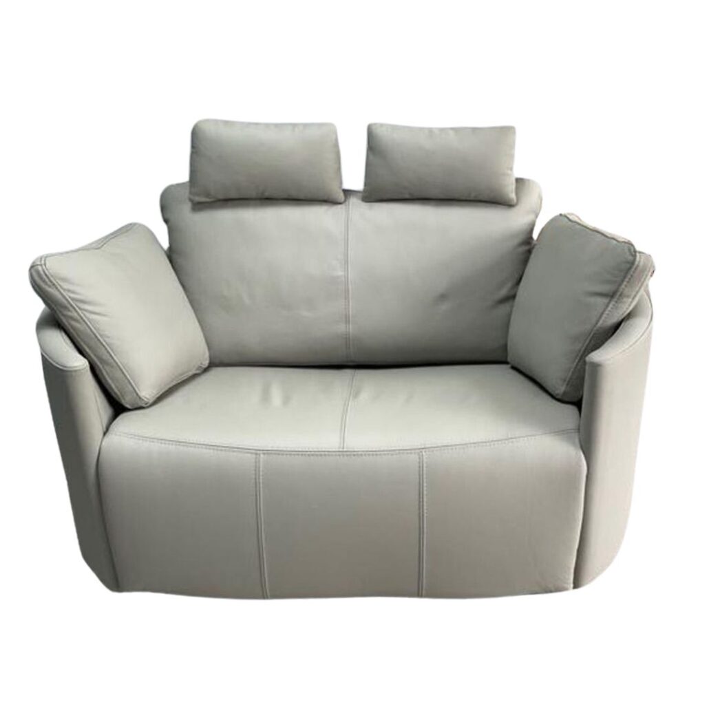 Moonrise XL Leather rocking recliner sofa