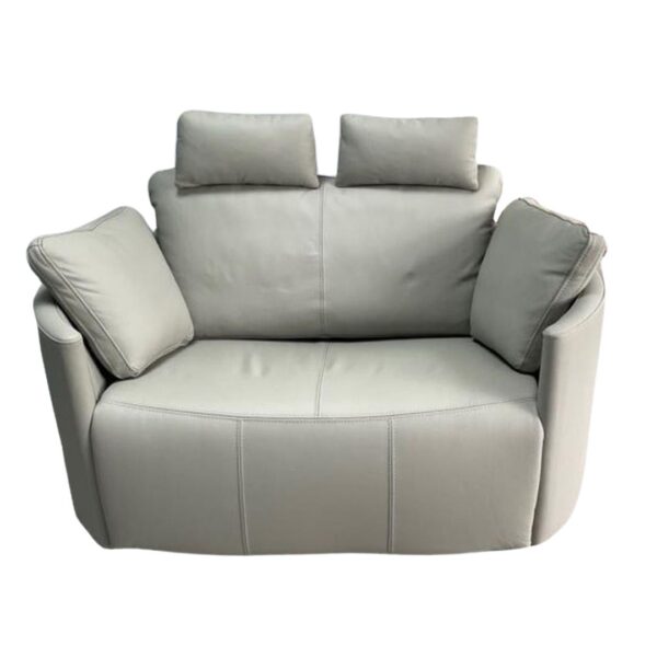 Moonrise XL Leather rocking recliner sofa