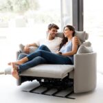 Moonrise XL leather reclined
