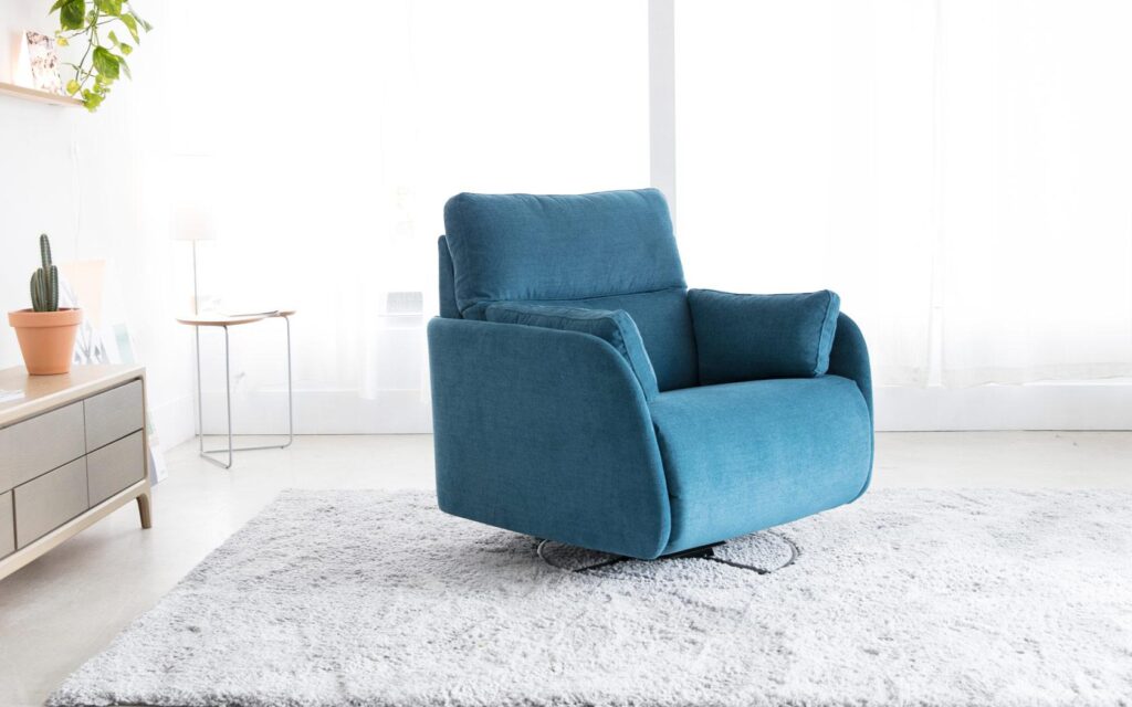 Adan Fabric Chair - Electric Recliner, Swivel from Fama - Image 6