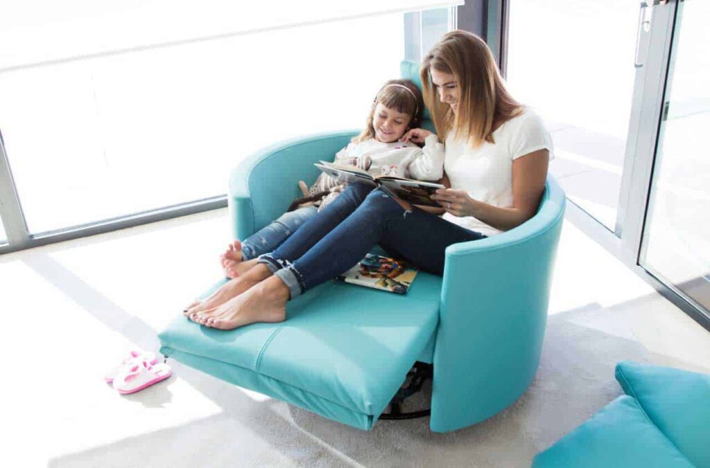 Moonrise Leather Chair - Electric Recliner, Rocker, Swivel from Fama - Image 11
