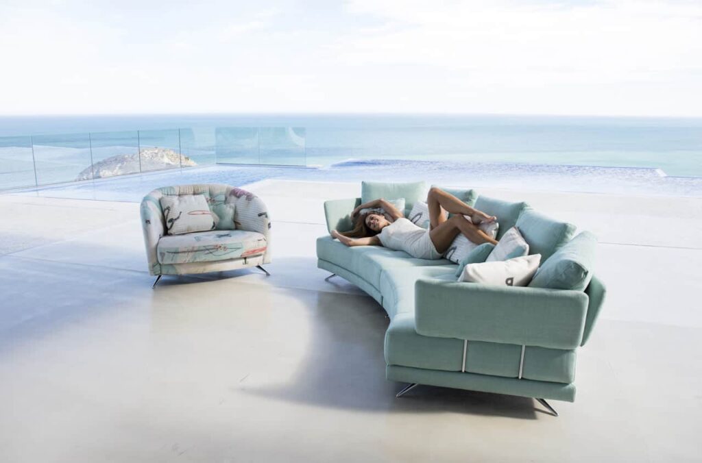 Pacific D Armchair from Fama (103cm) - Image 7
