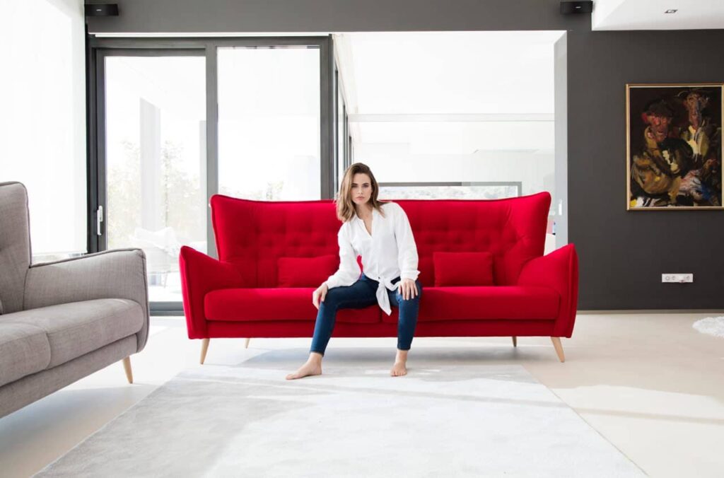 Simone B - 4 Seater Sofa from Fama (246cm) - Image 3