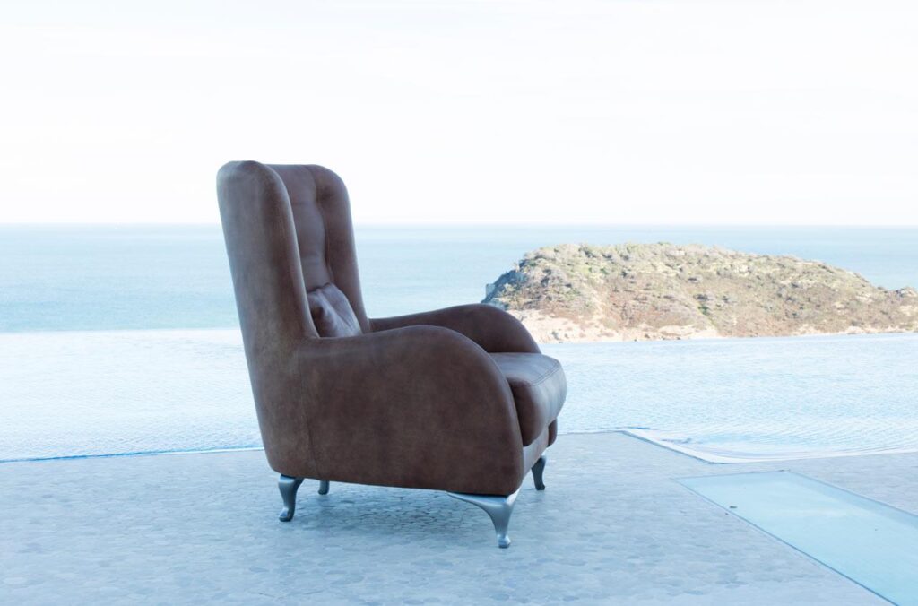 Aston Leather Chair from Fama - Image 4