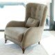 Aston leather chair from Fama