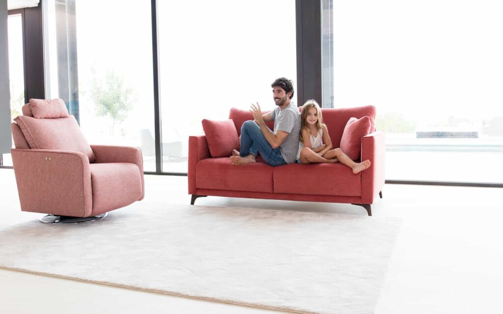 Dali 3 Seater Sofa Bed From Fama (186cm) - Image 4