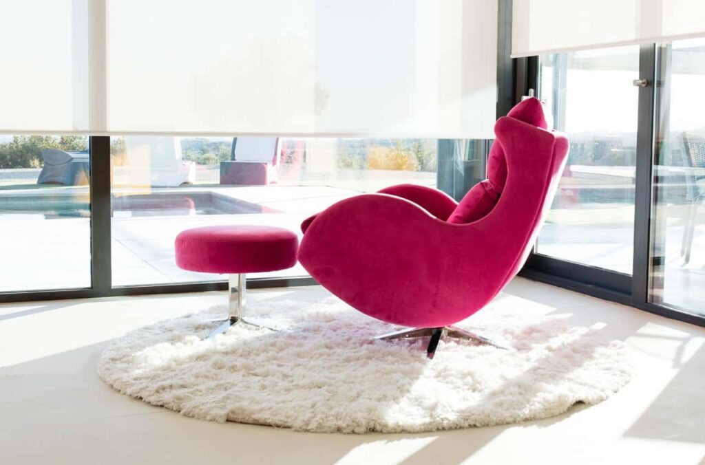 Lenny Chair In Fabric From Fama - Image 8